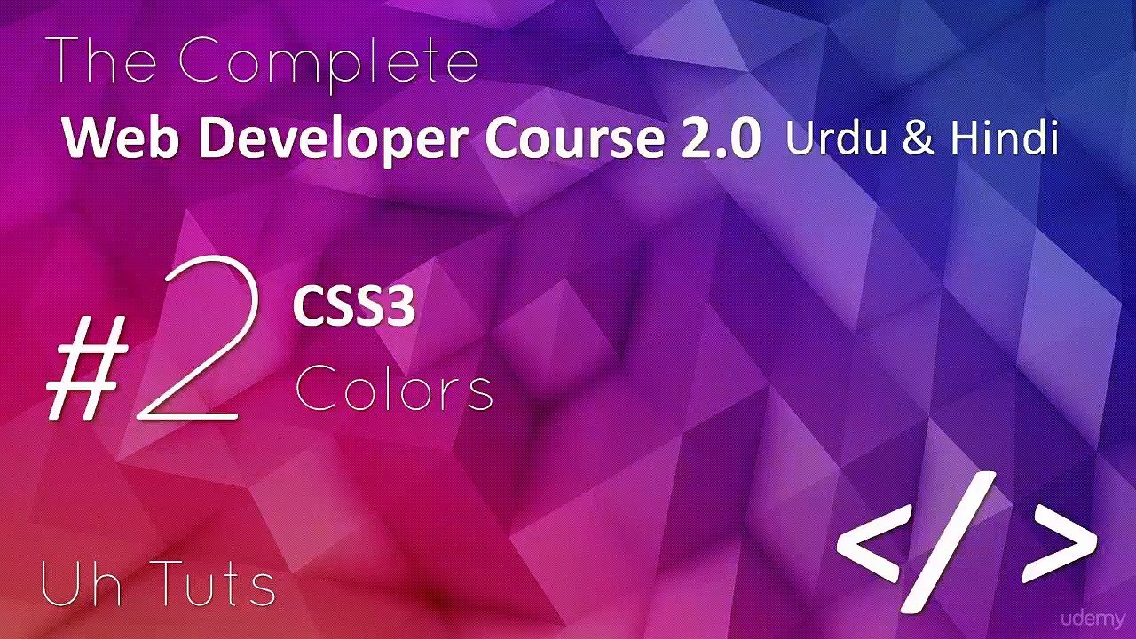 Web Developer Course 2 0 in Urdu & Hindi Colors 44