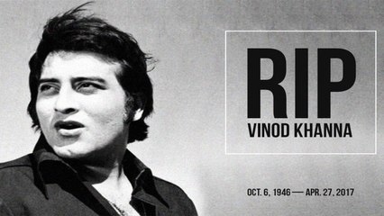 Veteran Actor Vinod Khanna Dies At 70 From Cancer