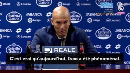 Zidane : "Isco a été phénoménal"