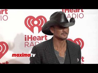 Tim McGraw iHeartRadio Music Festival 2013 Red Carpet Arrivals