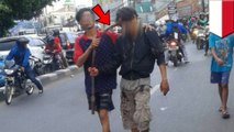 Tawuran Jakarta: celurit menancap di kepala korban tawuran- TomoNews