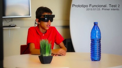 CE financia las gafas Eyesynth para personas ciegas