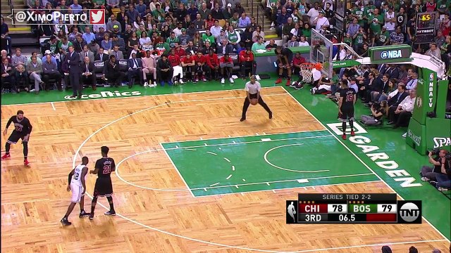 Jimmy Butler Buzzer-Beater Bulls vs Celtics Game 5 April 26, 2017 2017 NBA Playoffs