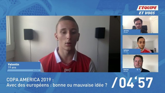 La Copa America 2019 avec des Européens, du n'importe quoi ? - Foot - L'Equipe et vous (extrait)