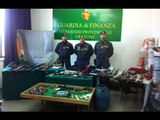 Cutrio (KR) - Arsenale della 'Ndrangheta sequestrato dai finanzieri (27.04.17)