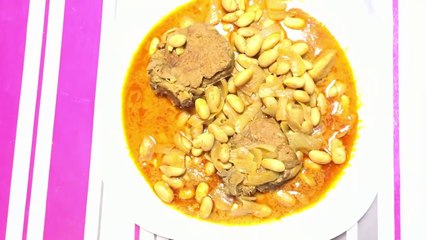 38.‫فاصوليا حمراء طرية وسهلة وبنينة - المطبخ التونسي - Haricots rouges mous‬‎ - YouTube