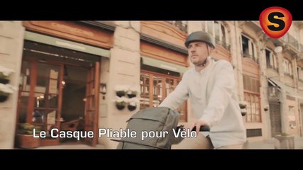 Le casque de vélo pliable