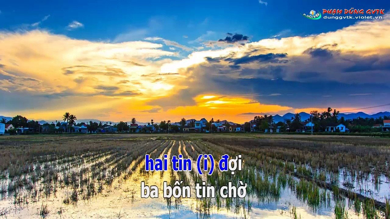KARAOKE BÈO DẠT MÂY TRÔI