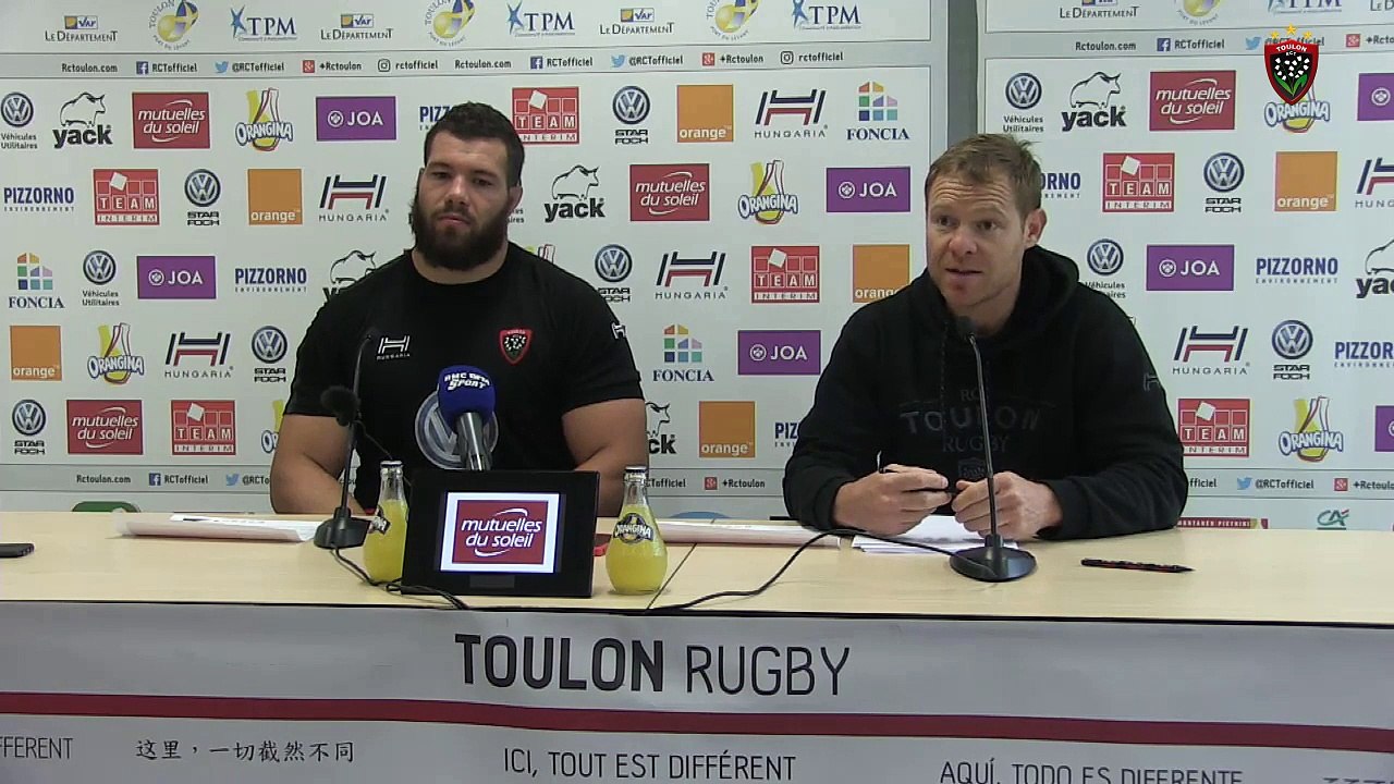 Avant-match Bordeaux/Toulon : Marcel Van Der Merwe