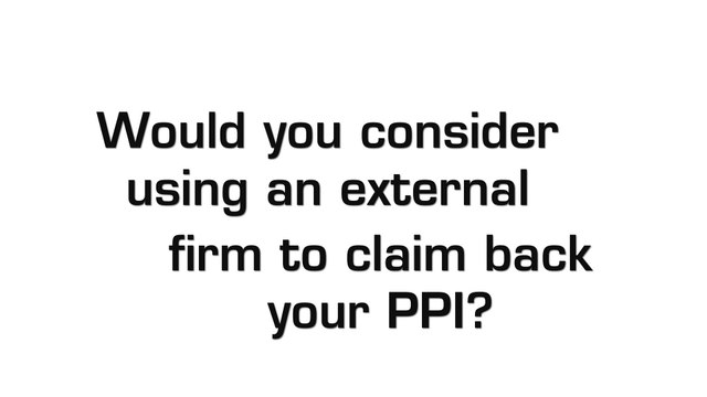 Brunel Franklin - Would you use a claims management company for your PPI claim?