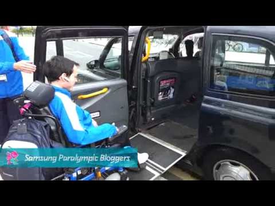Grigoris Polychronidis - Accessible Taxi in London, Paralympics 2012