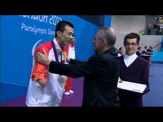 Swimming - Men's 100m Backstroke - S6 Victory Ceremony - London 2012Paralympic Games