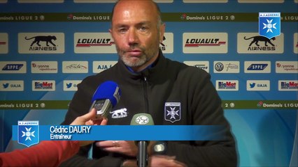 Cédric Daury avant Nîmes - AJ Auxerre