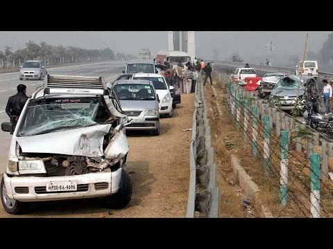 Delhi fog: 18 cars crash into each other at Yamuna Expressway