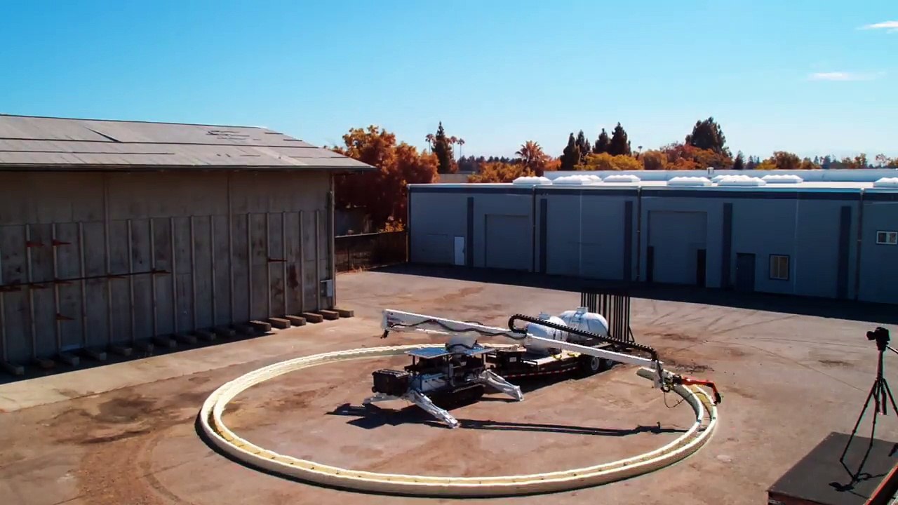 Impresora 3D que construirá casas en otros planetas