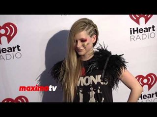 Avril Lavigne iHeartRadio Music Festival 2013 Red Carpet Arrivals