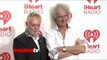 Queen Brian May and Roger Meddows Taylor iHeartRadio Music Festival 2013 Red Carpet