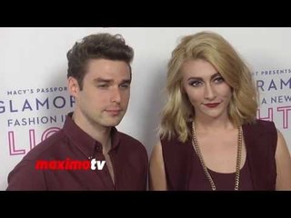 Karmin (Amy Heidemann, Nick Noonan) Macy's Glamorama 2013 "Fashion In A New Light" Red Carpet