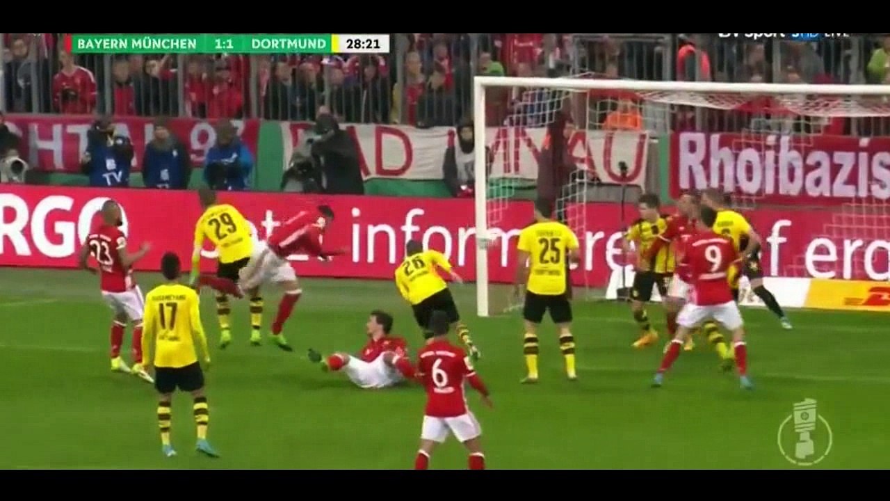DFB Pokal | Bayern Munchen 2-3 Borussia Dortmund | Video bola, berita bola, cuplikan gol