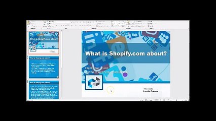 What is shopify.com about  What is shopify.com about Time to find out