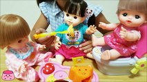 メルちゃん ぽぽちゃん ネネちゃん いっしょに ピクニック トイレはどこかな ごっこ遊び トイレトレーニング Cute Talking Potty Toy Baby Doll Mellchan Toi