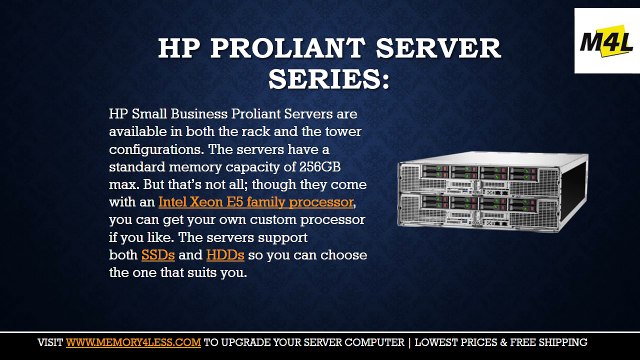 HP Server for Small Business | Choose Home Servers by HP | Proliant DL & ML Series