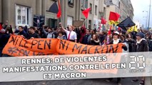 Rennes: Environ 500 personnes manifestent contre Le Pen et Macron
