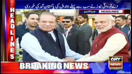 Headlines 1700 27th April 2017
