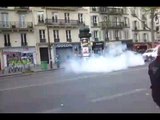 Tear Gas Fired During Left-Wing Protest Against French Second-Round Candidates