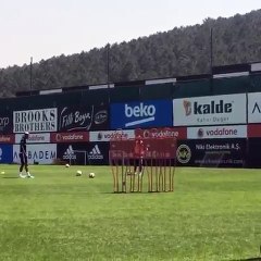 Quaresma ve Talisca frikik çalışıyor