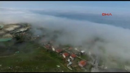 Karadeniz'de Gemi Kazası Havadan Görüntüler 2