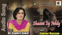 Shaam Sy Pehly best Poetry lines by Dr Sughra Sadaf  |latest poetry lines by zahoor hassan |latest poetry