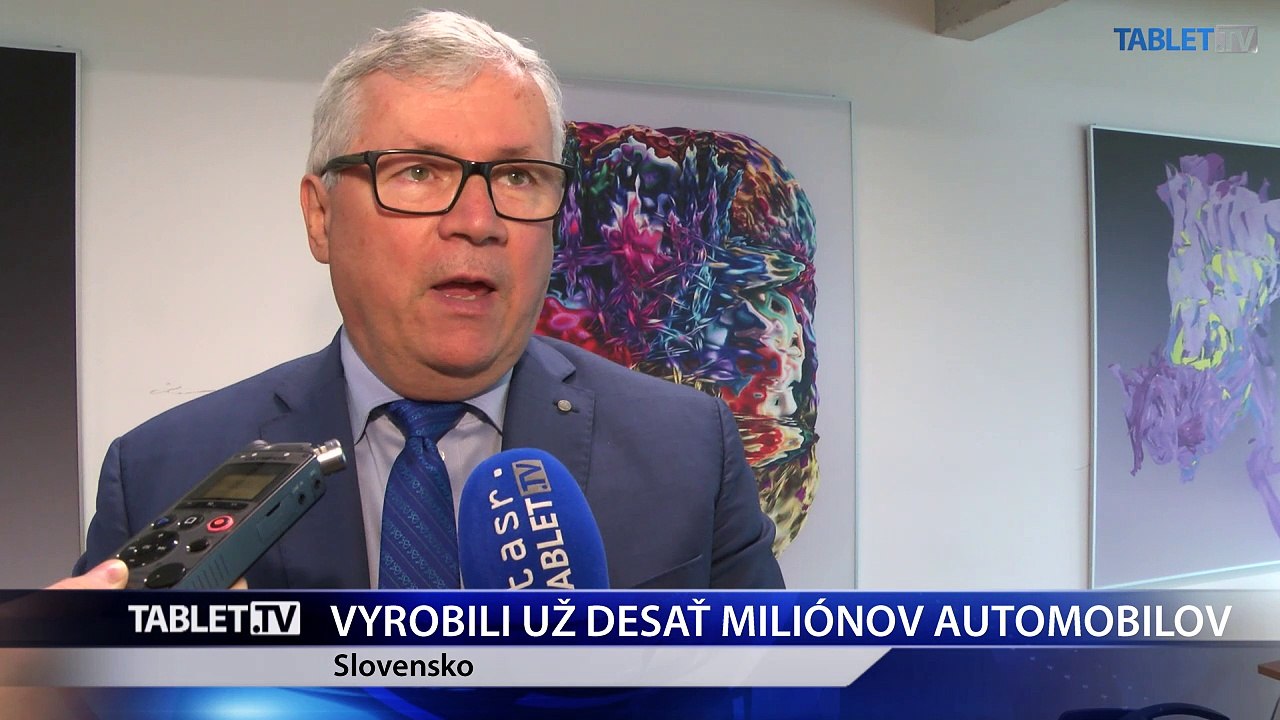 V apríli sa na Slovensku vyrobil desaťmiliónty automobil
