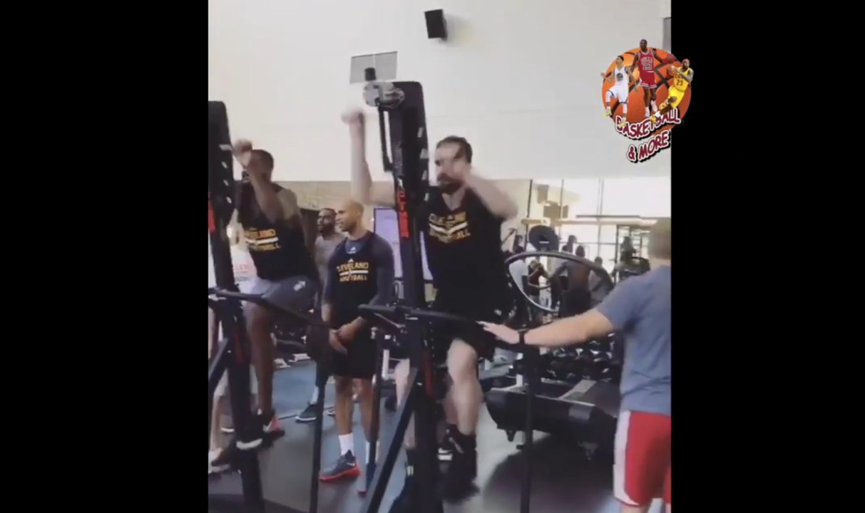 Muscu : les Cavs taffent dur physiquement avant le 2e tour