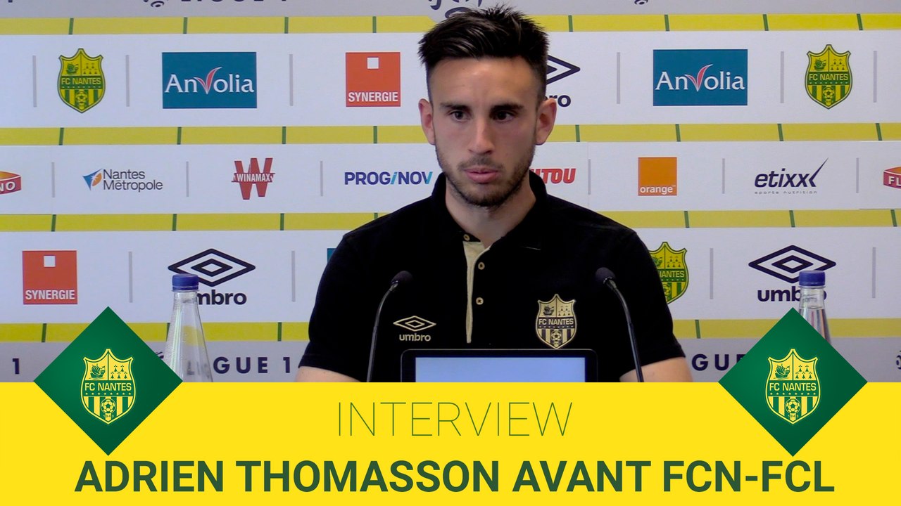 Adrien Thomasson avant FCN-FCL