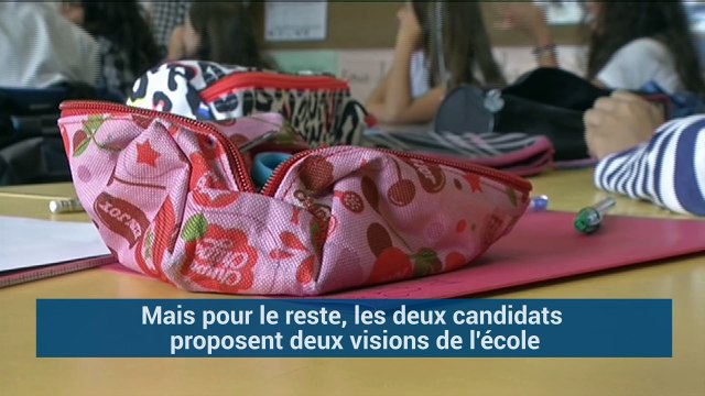 ZEP, recrutement d'enseignants, rythme scolaire… Ce que veulent Macron et Le Pen pour l'école