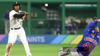 Pirates infielder Gift Ngoepe makes MLB history