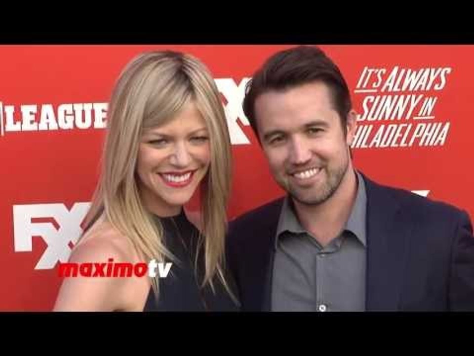 Kaitlin Olson & Rob McElhenney FXX "It's Always Sunny in Philadelphia" Season 9 Screening