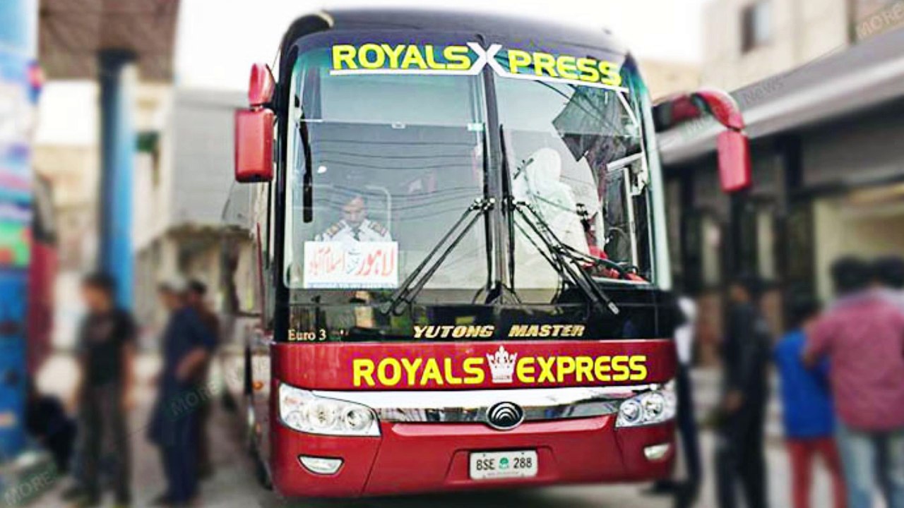 Does Royals Express really offer a luxury travel from Lhr to Isb in Rs 1