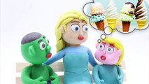 Bad Baby Hulk vs Elsa Gumball Fire and Ice ❤ Superhero In Real Life Stop Motion Animation movies
