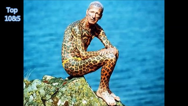 Top 10 Shocking Body Modification Extreme Rare Tattoo Pointed Ears Strange Piercings