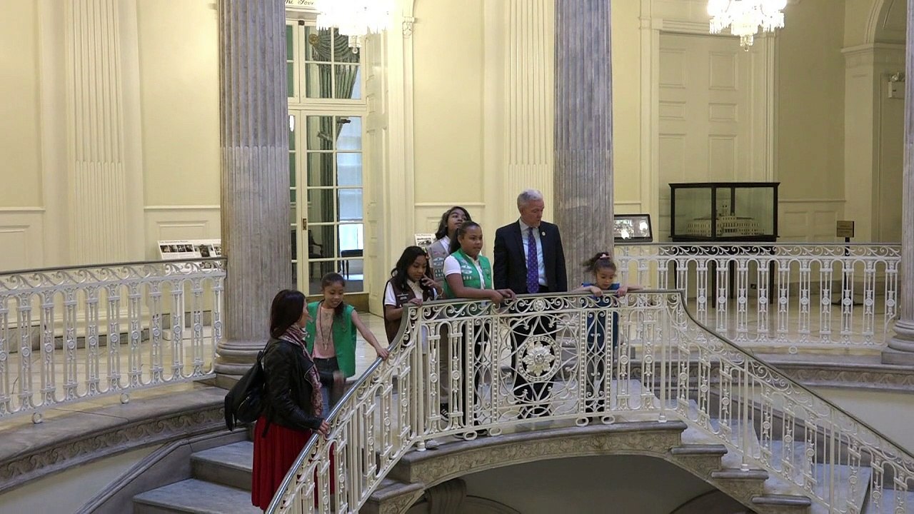 New York ehrt obdachlose Pfadfinderinnen