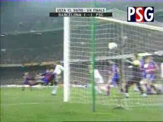 George Weah - Barcelona VS PSG