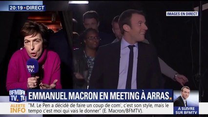 Ruth Elkrief et Emmanuel Macron se font un Check... Ahaha