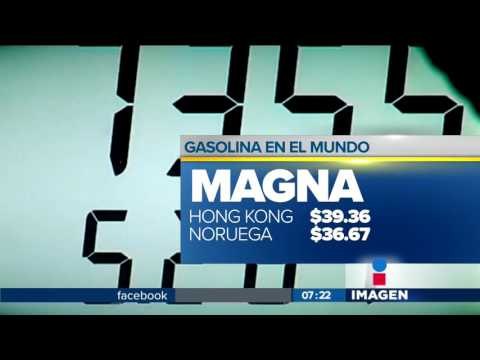 Gasolina en México es de las más baratas en el mundo