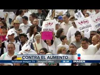 Comienzan las protestas contra el gasolinazo
