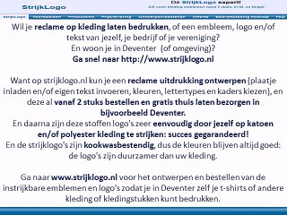 Reclame kleding bedrukken Deventer
