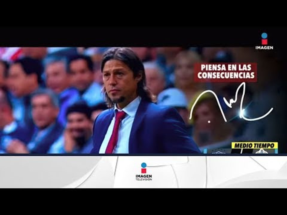Matías Almeyda, rencoroso, egocéntrico y autoritario ¡Eso nos dice su firma! | Imagen Deportes