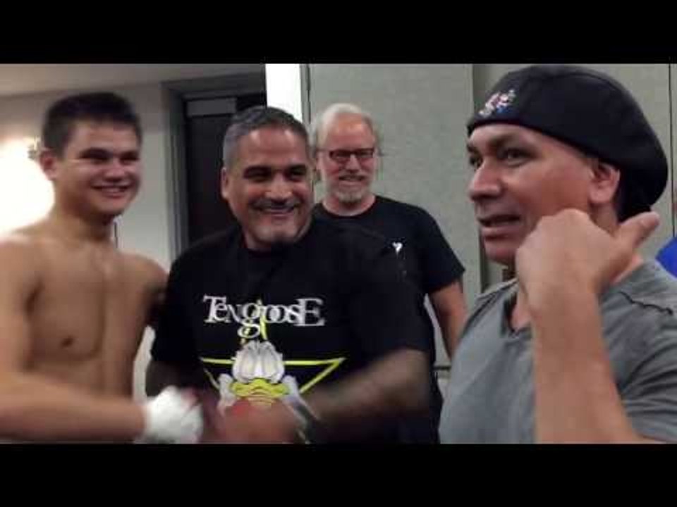 Mexican Chino Maidana!!! Looks just like him power right after his KO win - EsNews boxing