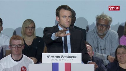 Macron revient sur le passage de Le Pen à Whirlpool